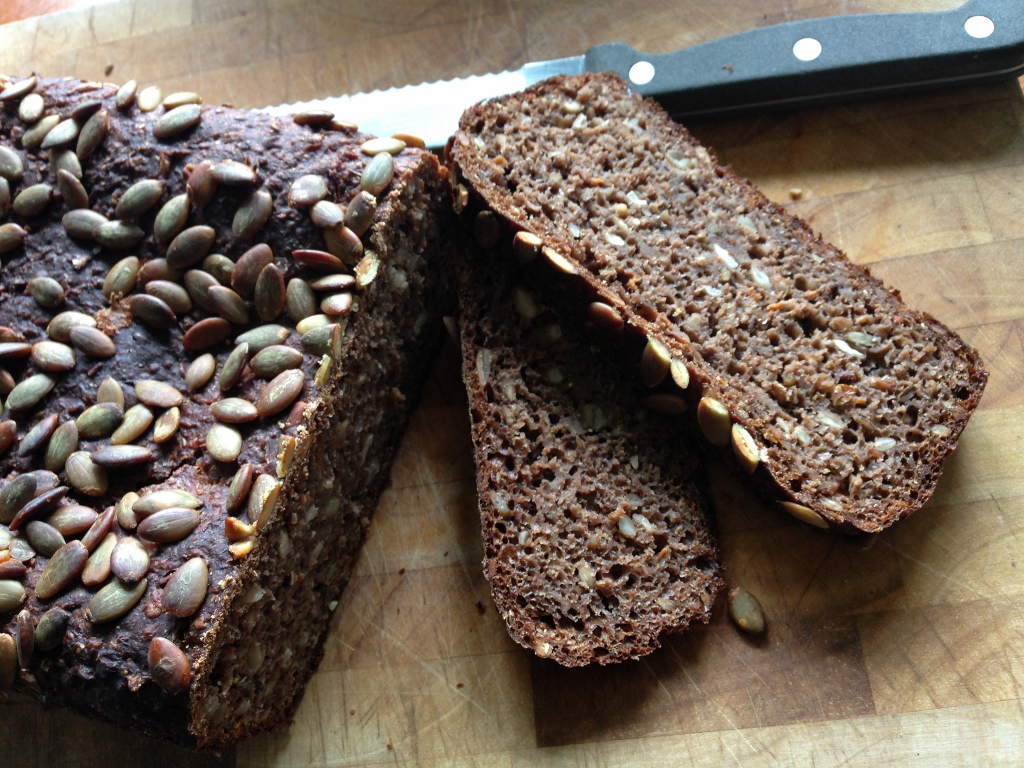 Danish Rugbrod / Danish Rye bread with Pumpkin seeds | The Fresh Loaf